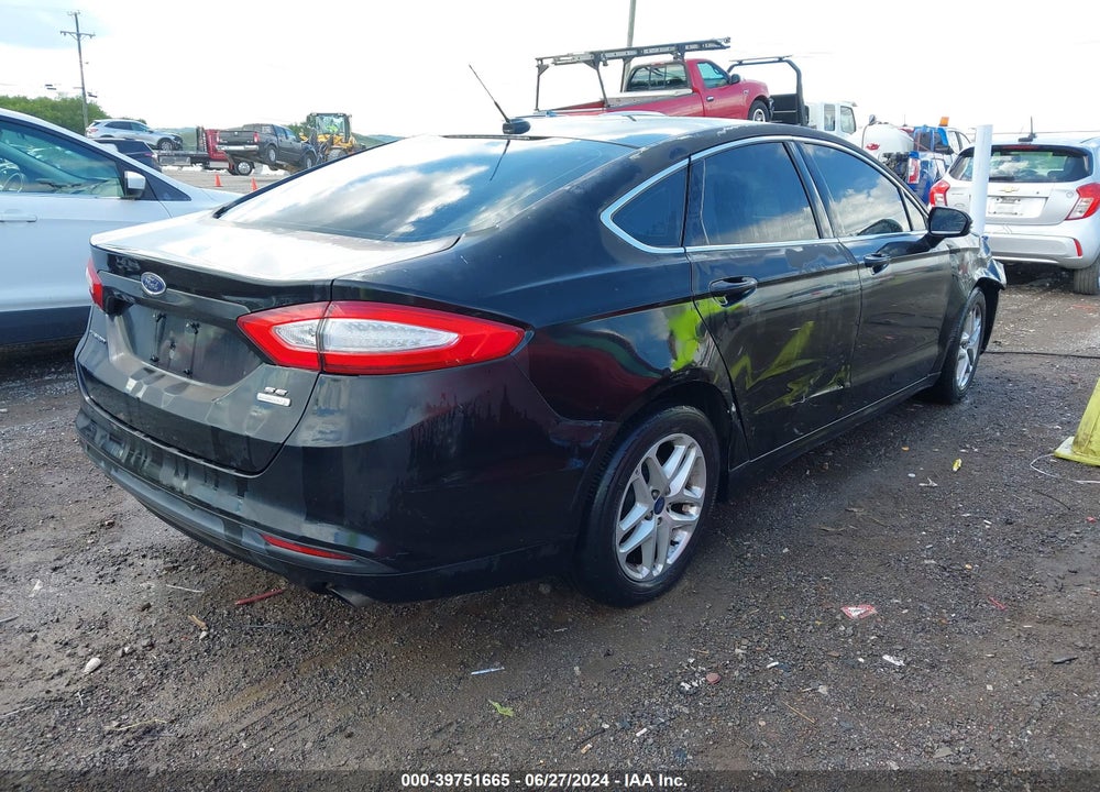2014 FORD FUSION SE VIN: 3FA6P0HD7ER275083