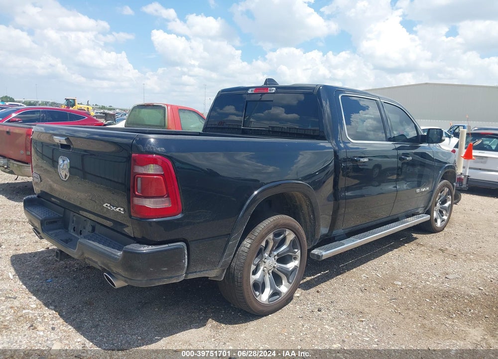 2022 RAM 1500 LIMITED LONGHORN 4X4 5'7 BOX VIN: 1C6SRFKT4NN348619