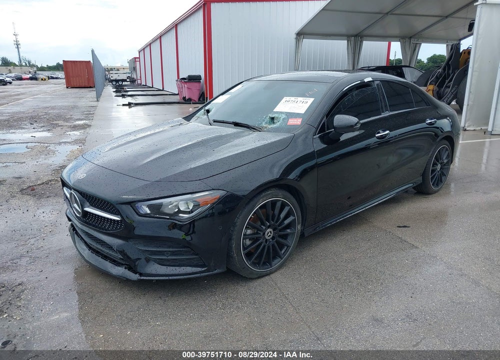 2023 MERCEDES-BENZ CLA 250 COUPE 4MATIC VIN: W1K5J4HB8PN374651