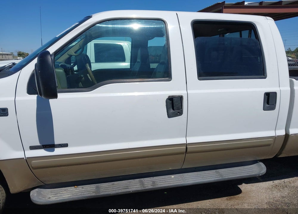 2001 FORD F-250 LARIAT/XL/XLT VIN: 1FTNW21FX1EA02135