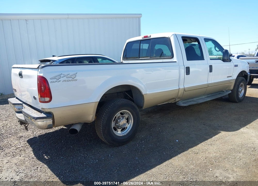 2001 FORD F-250 LARIAT/XL/XLT VIN: 1FTNW21FX1EA02135