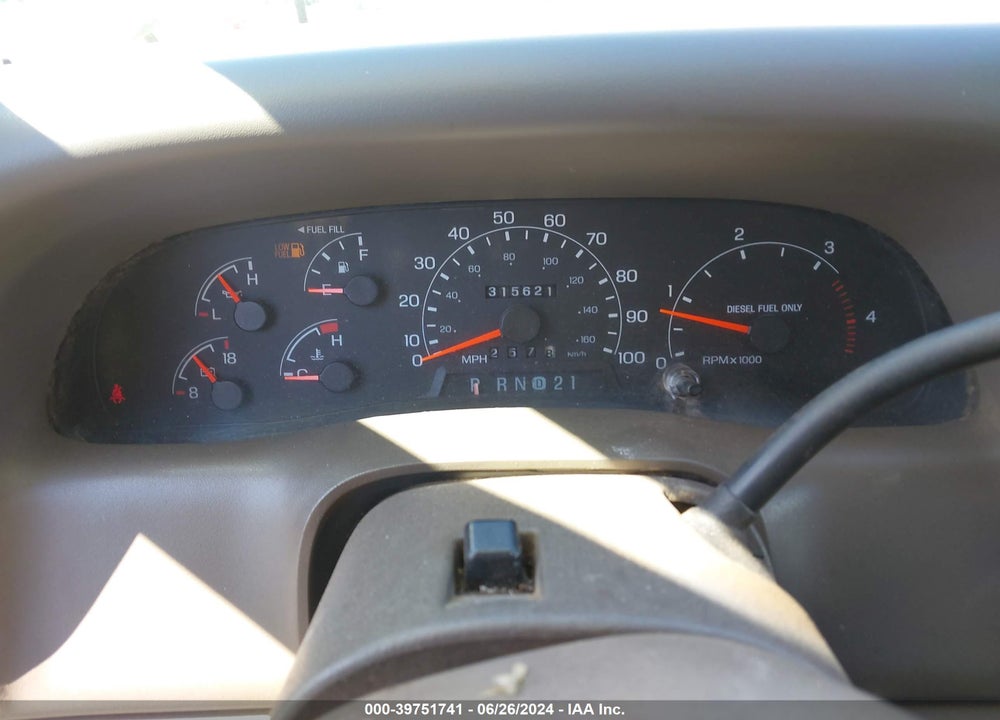 2001 FORD F-250 LARIAT/XL/XLT VIN: 1FTNW21FX1EA02135