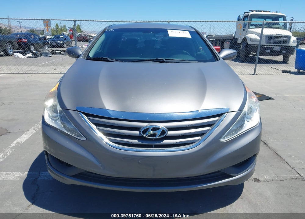 2014 HYUNDAI SONATA GLS VIN: 5NPEB4AC4EH869680