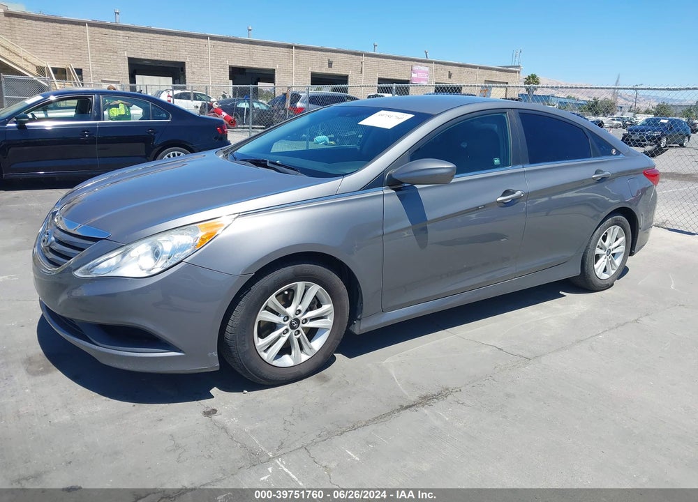 2014 HYUNDAI SONATA GLS VIN: 5NPEB4AC4EH869680