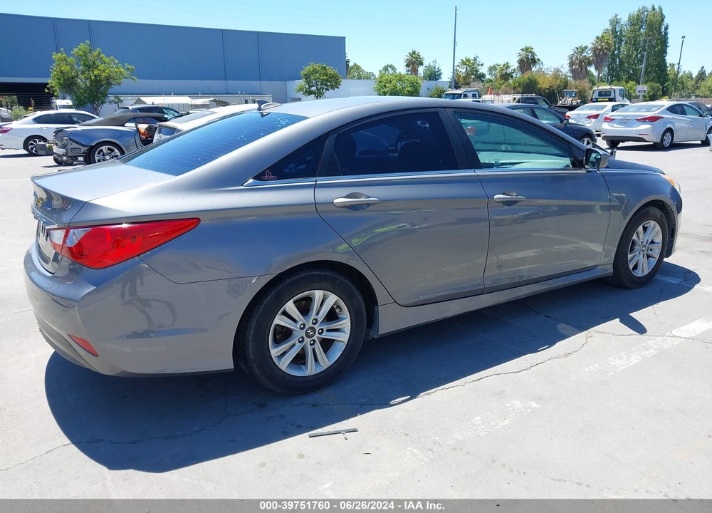 2014 HYUNDAI SONATA GLS VIN: 5NPEB4AC4EH869680