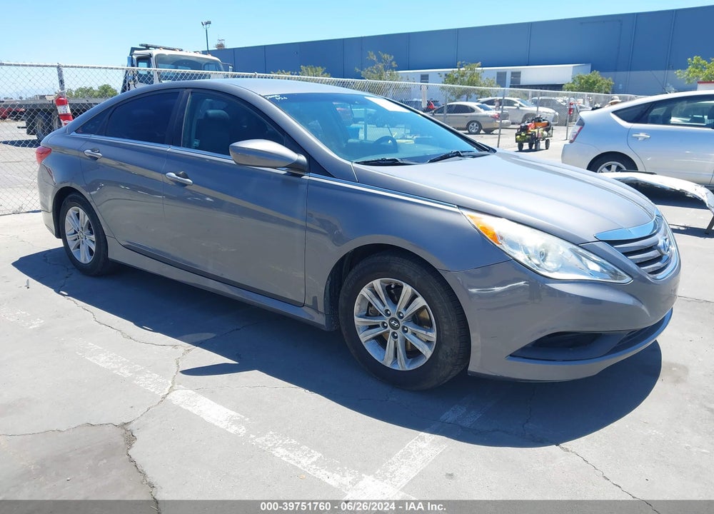 2014 HYUNDAI SONATA GLS VIN: 5NPEB4AC4EH869680