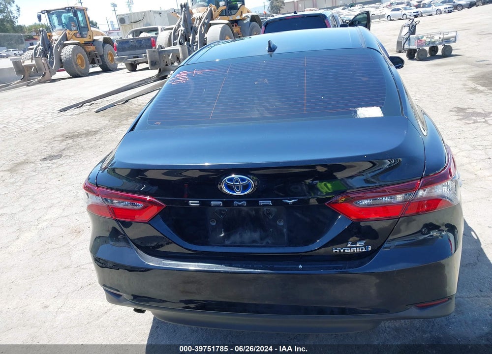 2021 TOYOTA CAMRY LE HYBRID VIN: 4T1C31AK8MU566413