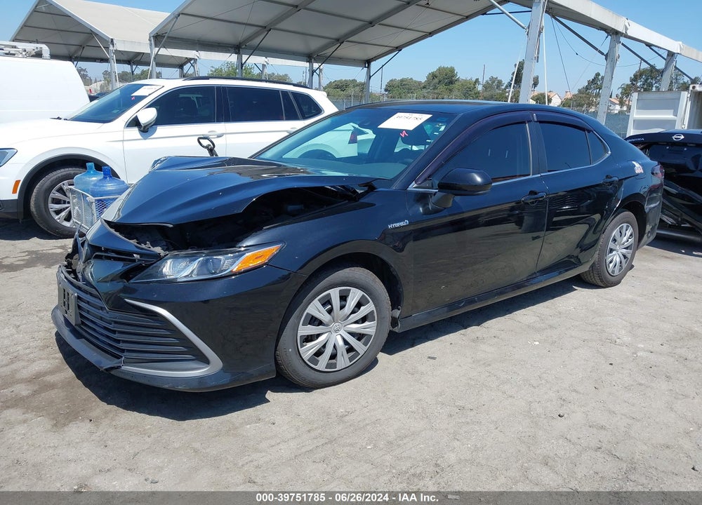 2021 TOYOTA CAMRY LE HYBRID VIN: 4T1C31AK8MU566413