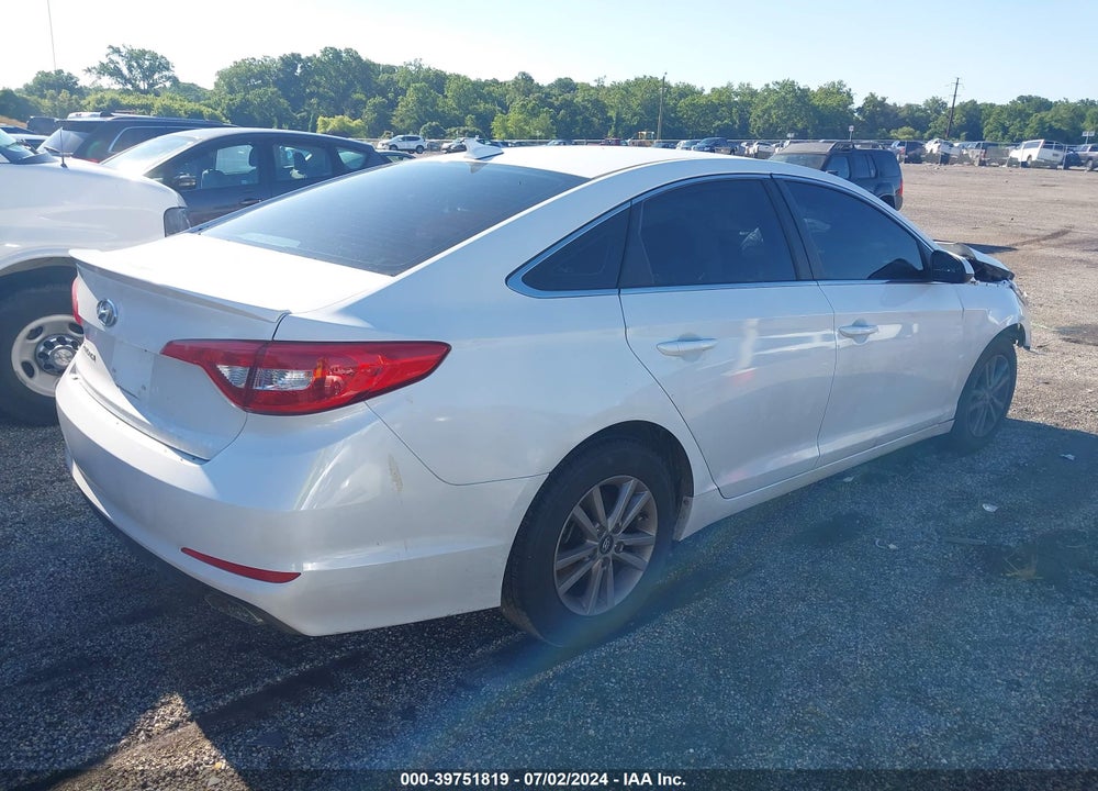 2017 HYUNDAI SONATA SE VIN: 5NPE24AF6HH552899
