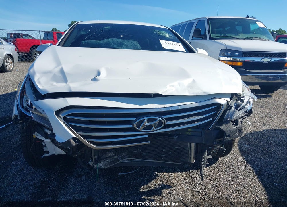 2017 HYUNDAI SONATA SE VIN: 5NPE24AF6HH552899