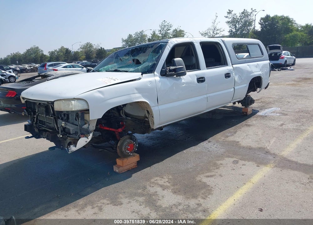 2002 GMC SIERRA 2500HD SLE VIN: 1GTHK23U22F188186