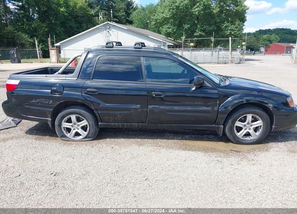2006 SUBARU BAJA SPORT VIN: 4S4BT62C867103074
