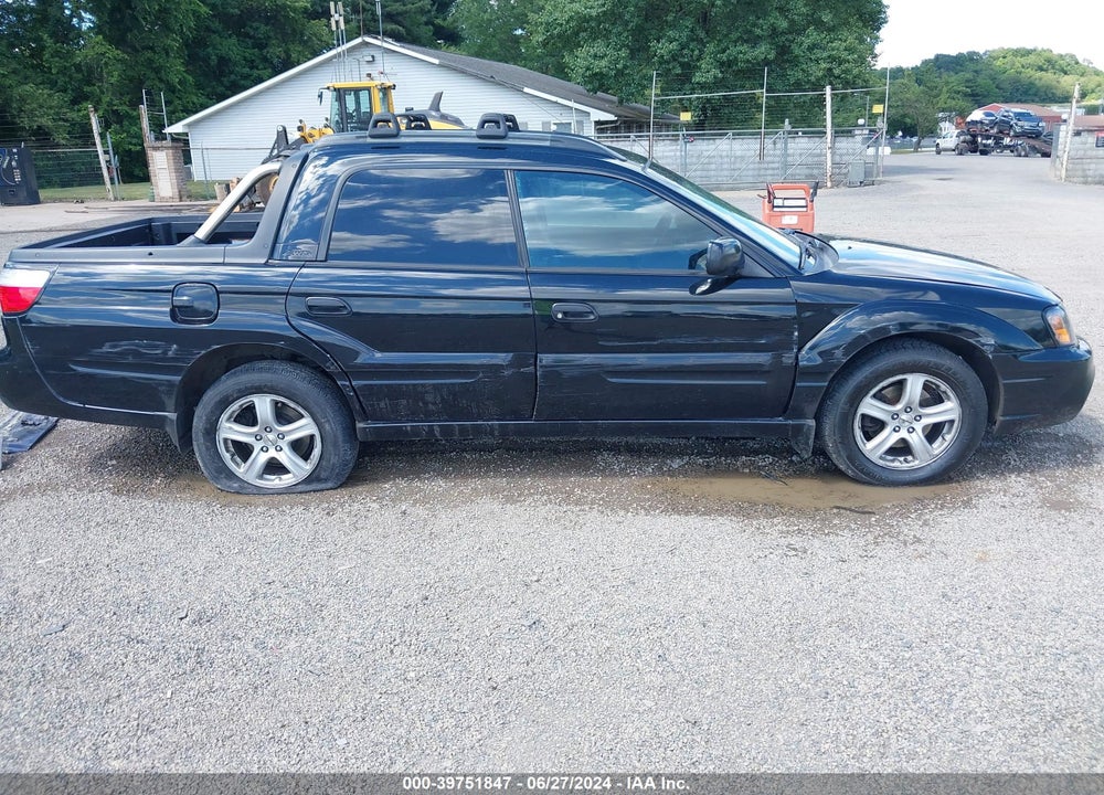 2006 SUBARU BAJA SPORT VIN: 4S4BT62C867103074