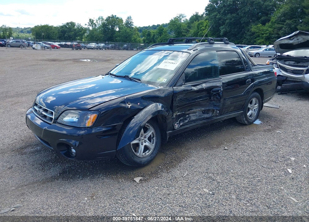 2006 SUBARU BAJA SPORT VIN: 4S4BT62C867103074
