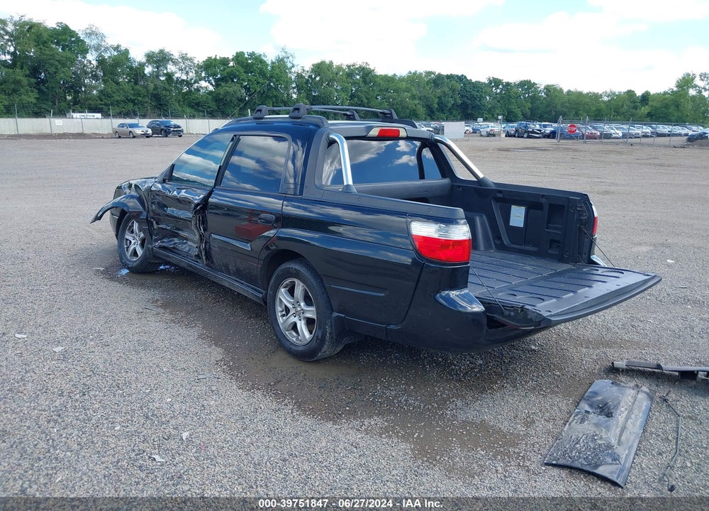 2006 SUBARU BAJA SPORT VIN: 4S4BT62C867103074