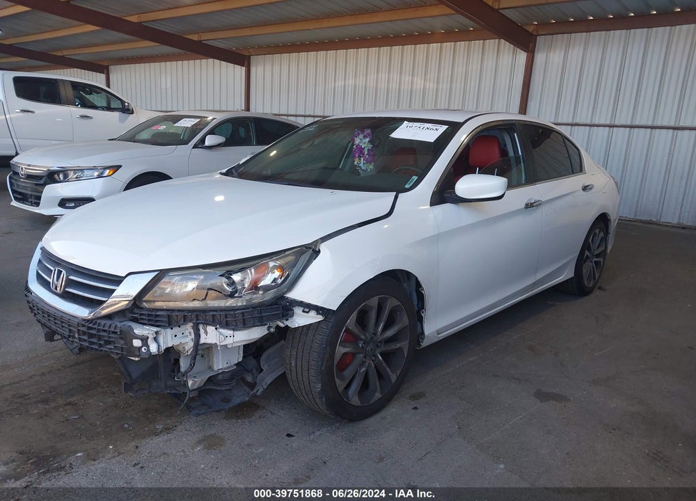 2014 HONDA ACCORD SPORT VIN: 1HGCR2F53EA271879