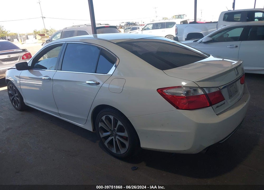 2014 HONDA ACCORD SPORT VIN: 1HGCR2F53EA271879