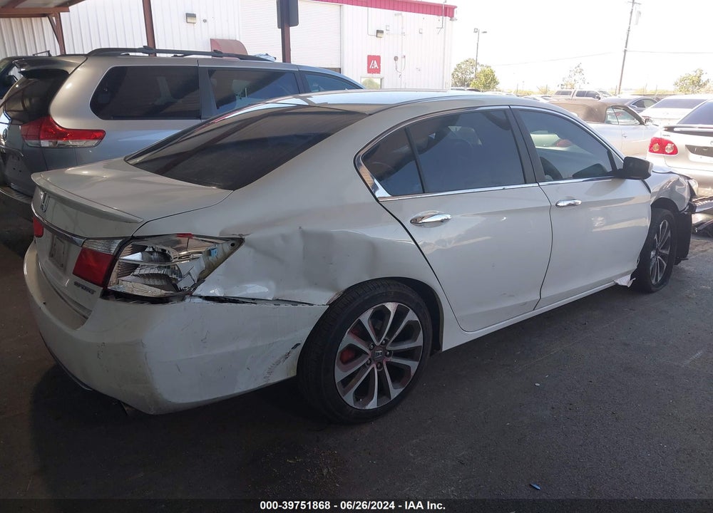 2014 HONDA ACCORD SPORT VIN: 1HGCR2F53EA271879