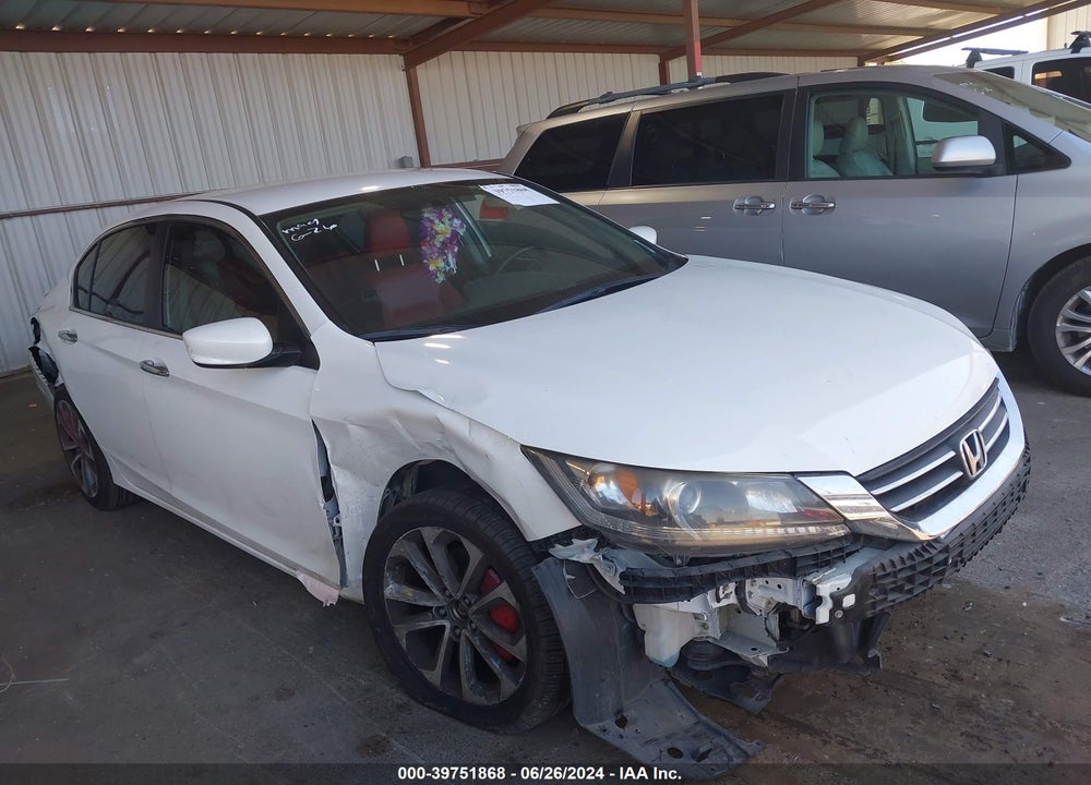 2014 HONDA ACCORD SPORT VIN: 1HGCR2F53EA271879