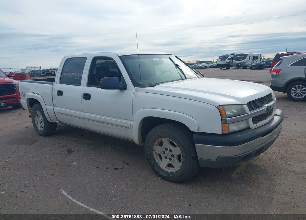 2005 CHEVROLET SILVERADO 1500 LS VIN: 2GCEK13T651371185