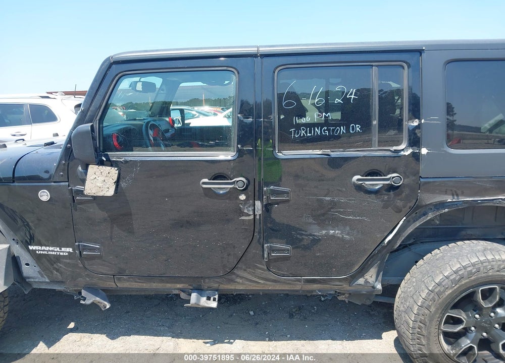 2013 JEEP WRANGLER UNLIMITED RUBICON VIN: 1C4BJWFG9DL587283
