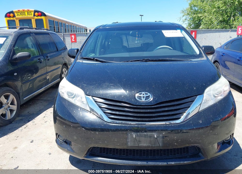 2013 TOYOTA SIENNA LE V6 8 PASSENGER VIN: 5TDKK3DC6DS334822