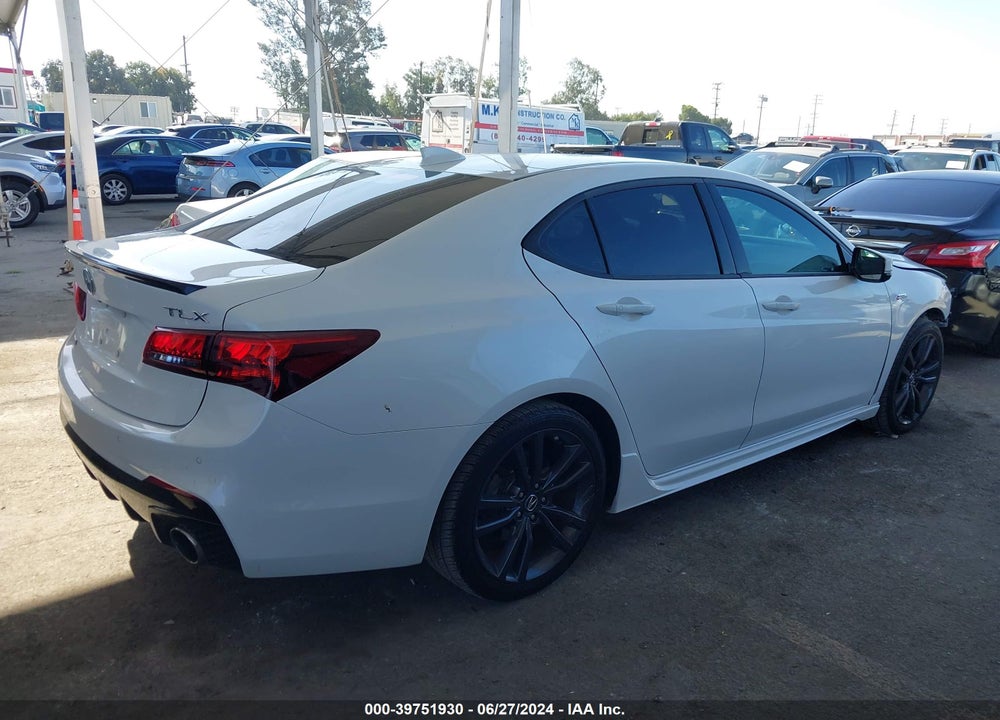 2020 ACURA TLX A-SPEC/A-SPEC W/RED LEATHER VIN: 19UUB2F69LA005443