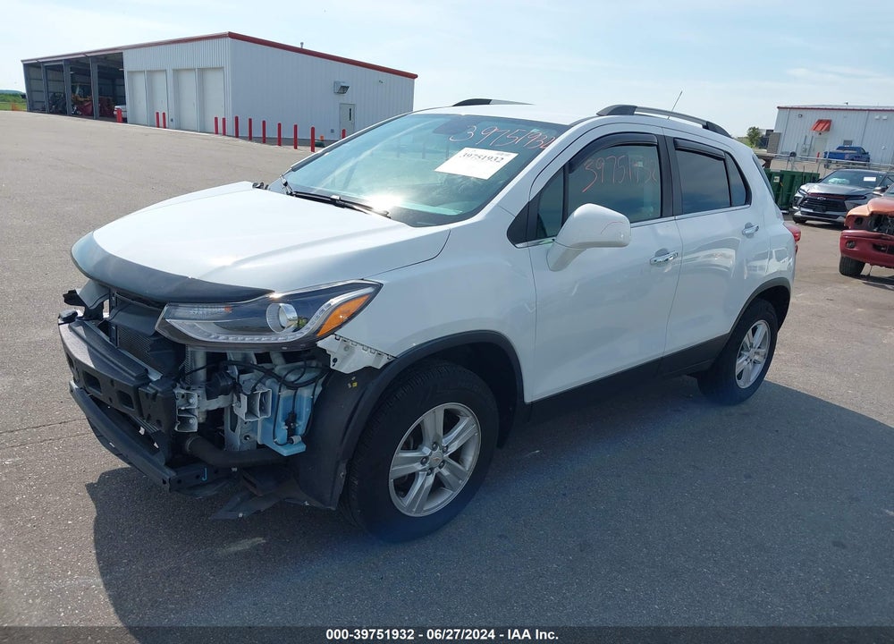 2017 CHEVROLET TRAX LT VIN: KL7CJPSB2HB132773
