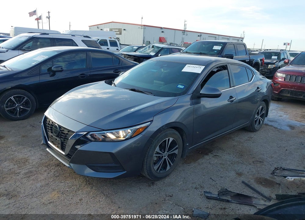 2021 NISSAN SENTRA SV XTRONIC CVT VIN: 3N1AB8CV0MY254357