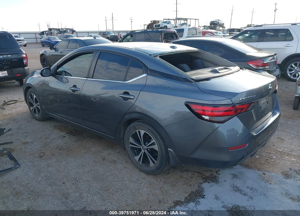 2021 NISSAN SENTRA SV XTRONIC CVT VIN: 3N1AB8CV0MY254357