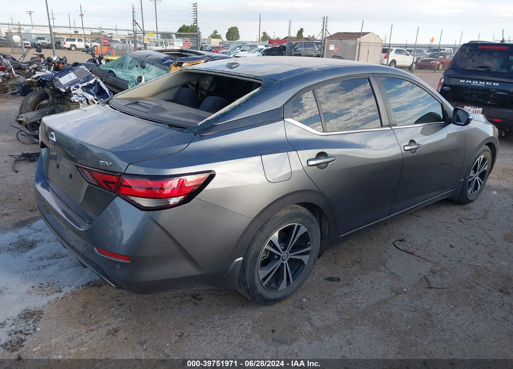 2021 NISSAN SENTRA SV XTRONIC CVT VIN: 3N1AB8CV0MY254357