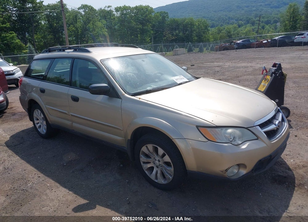 2008 SUBARU OUTBACK 2.5I/2.5I L.L. BEAN EDITION VIN: 4S4BP61C287332343