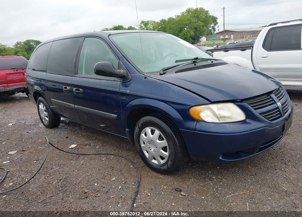 2006 DODGE GRAND CARAVAN SE VIN: 1D4GP24R66B605686