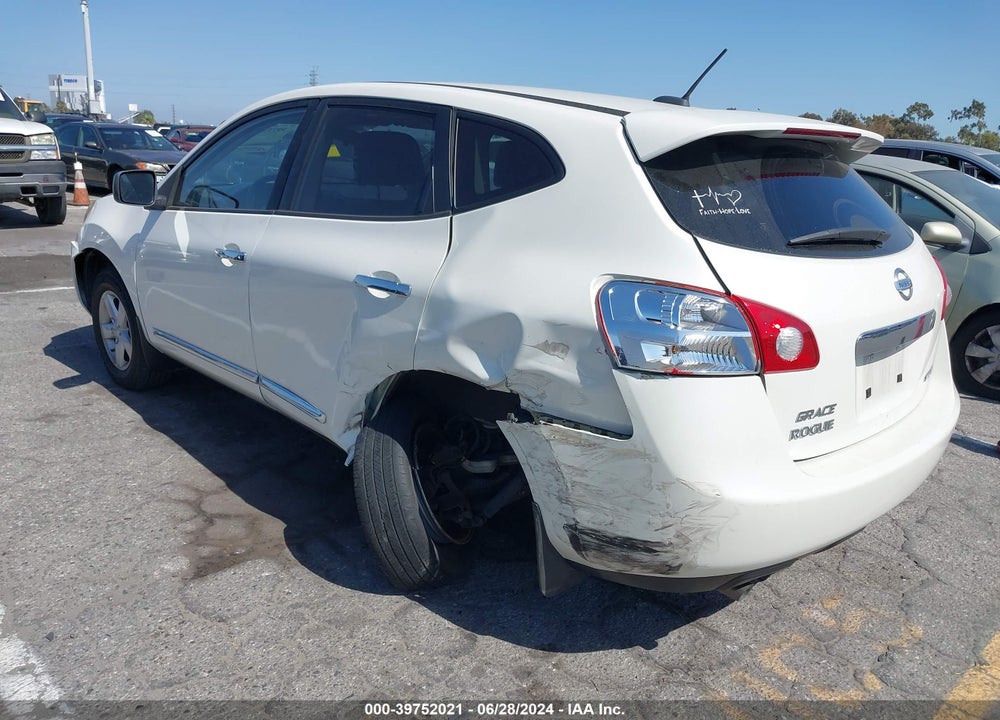 2012 NISSAN ROGUE S VIN: JN8AS5MT4CW302607