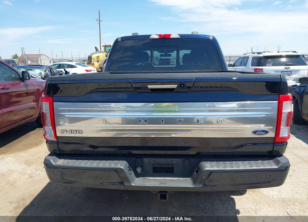 2021 FORD F-150 LIMITED VIN: 1FTFW1E83MFD01393