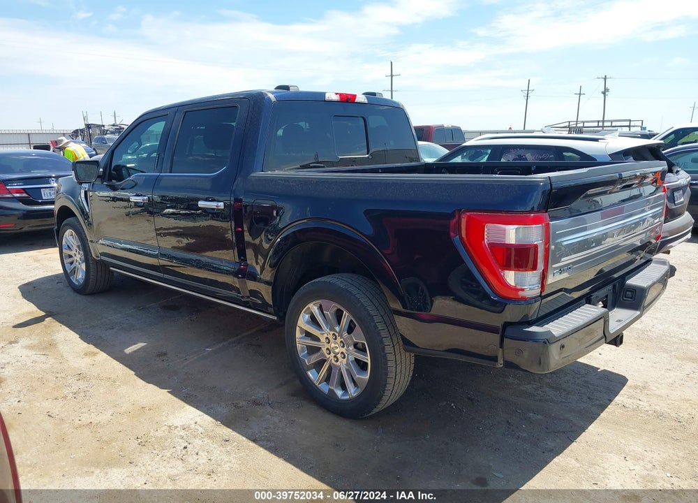 2021 FORD F-150 LIMITED VIN: 1FTFW1E83MFD01393