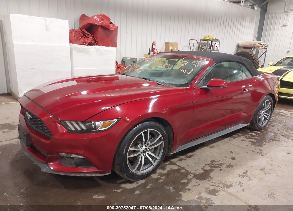 2015 FORD MUSTANG ECOBOOST PREMIUM VIN: 1FATP8UH6F5382057