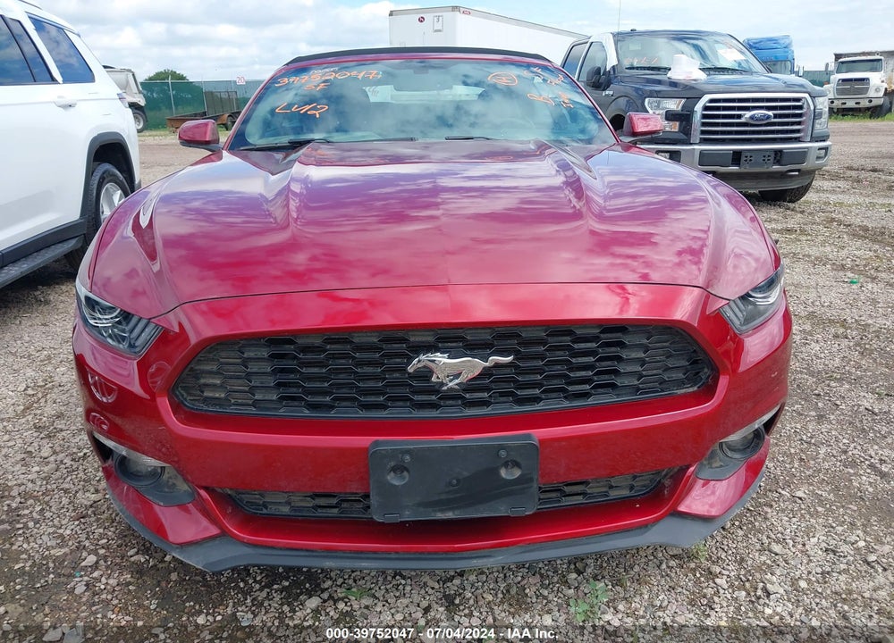 2015 FORD MUSTANG ECOBOOST PREMIUM VIN: 1FATP8UH6F5382057