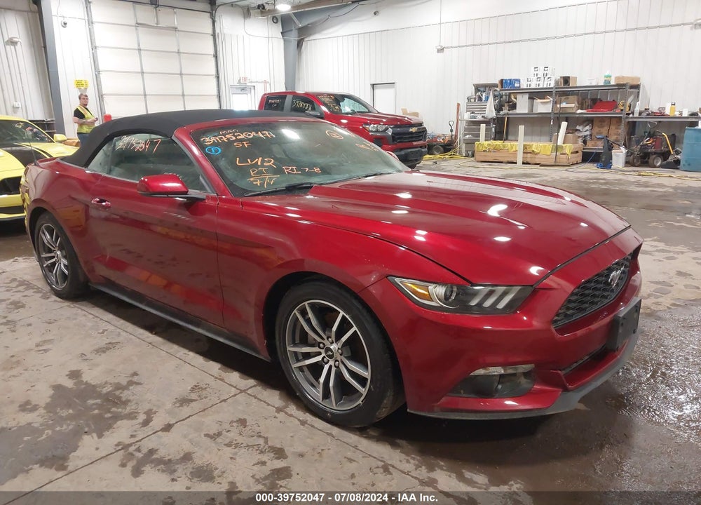2015 FORD MUSTANG ECOBOOST PREMIUM VIN: 1FATP8UH6F5382057
