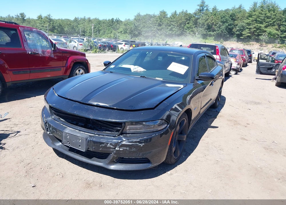 2018 DODGE CHARGER R/T RWD VIN: 2C3CDXCT2JH128998