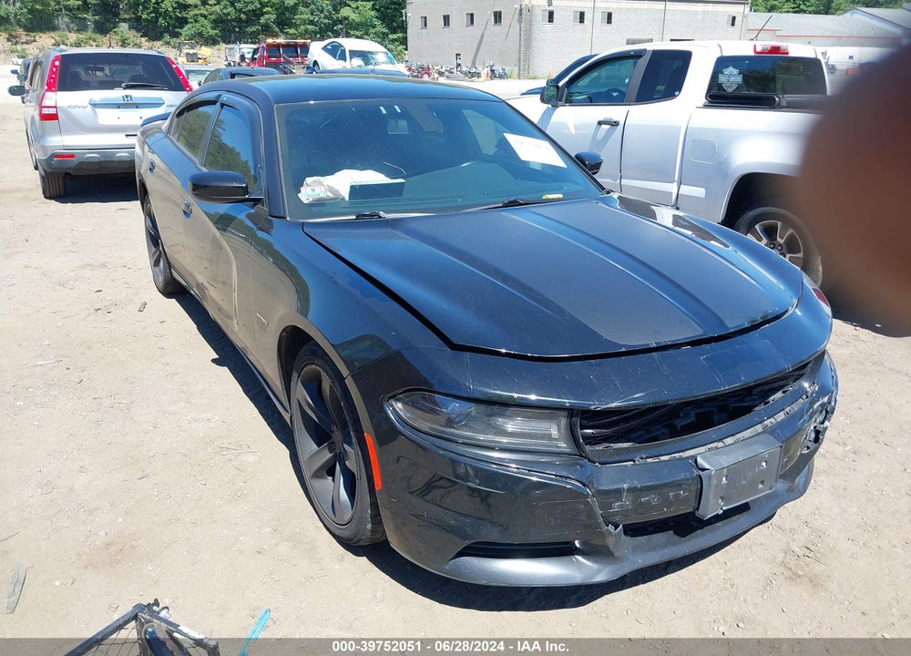 2018 DODGE CHARGER R/T RWD VIN: 2C3CDXCT2JH128998