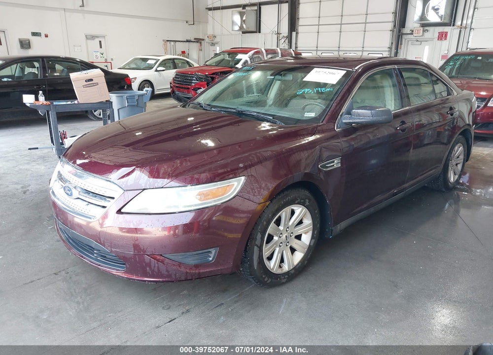 2011 FORD TAURUS SE VIN: 1FAHP2DW2BG124036