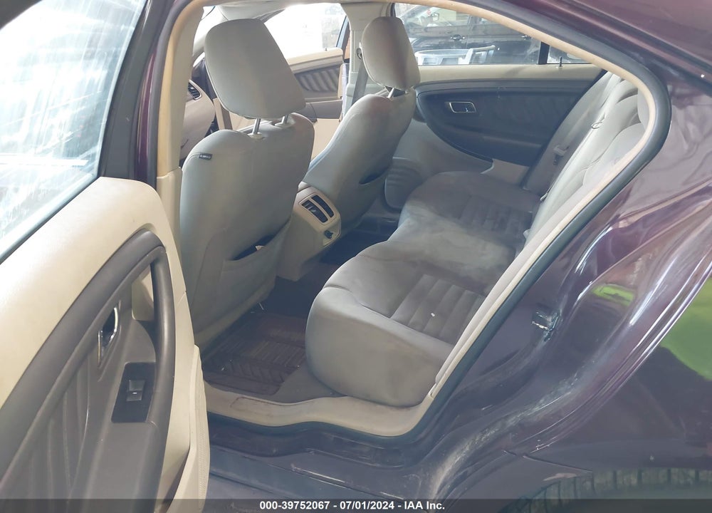 2011 FORD TAURUS SE VIN: 1FAHP2DW2BG124036