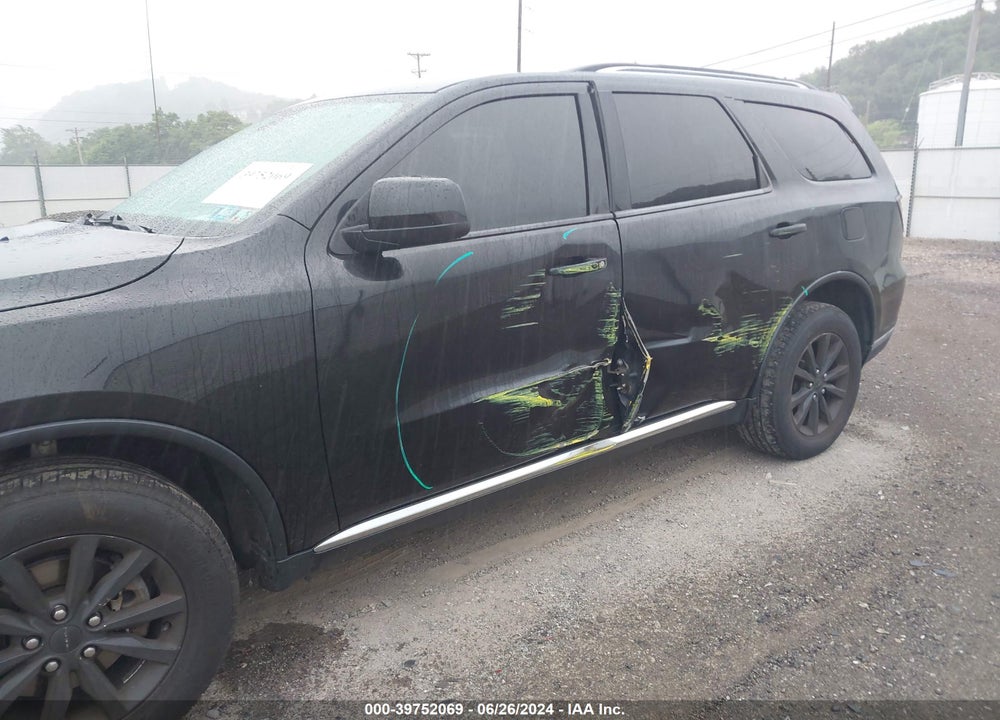 2016 DODGE DURANGO SXT VIN: 1C4RDJAG5GC486570