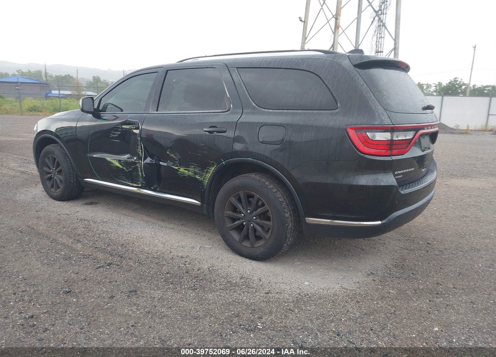 2016 DODGE DURANGO SXT VIN: 1C4RDJAG5GC486570