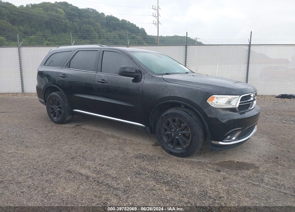 2016 DODGE DURANGO SXT VIN: 1C4RDJAG5GC486570