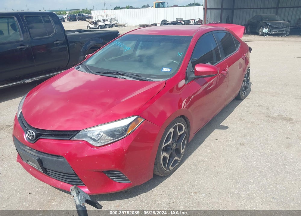 2016 TOYOTA COROLLA LE VIN: 5YFBURHEXGP497365