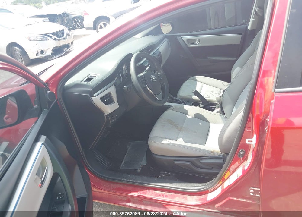 2016 TOYOTA COROLLA LE VIN: 5YFBURHEXGP497365