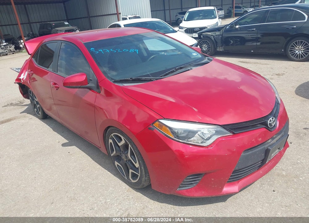 2016 TOYOTA COROLLA LE VIN: 5YFBURHEXGP497365