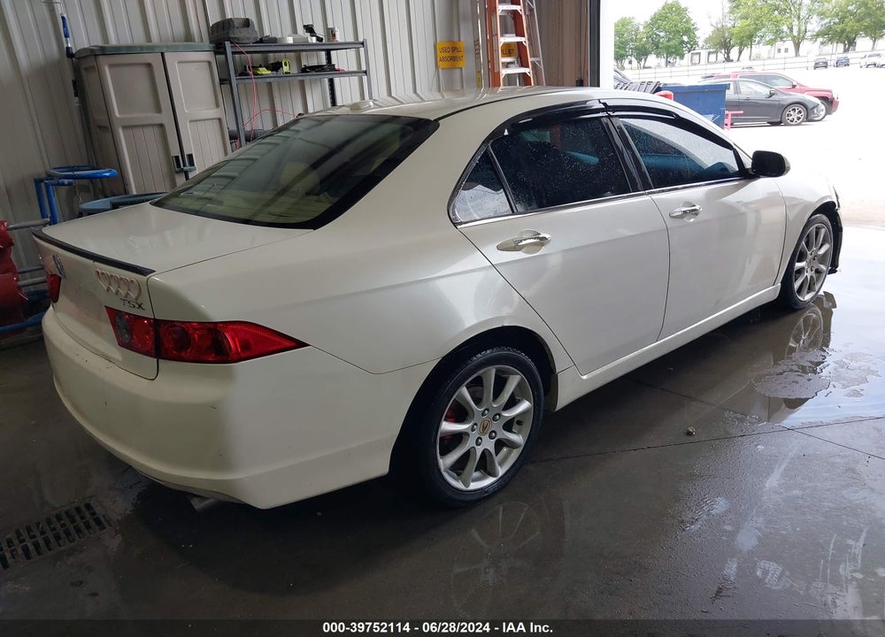 2006 ACURA TSX VIN: JH4CL96946C008896